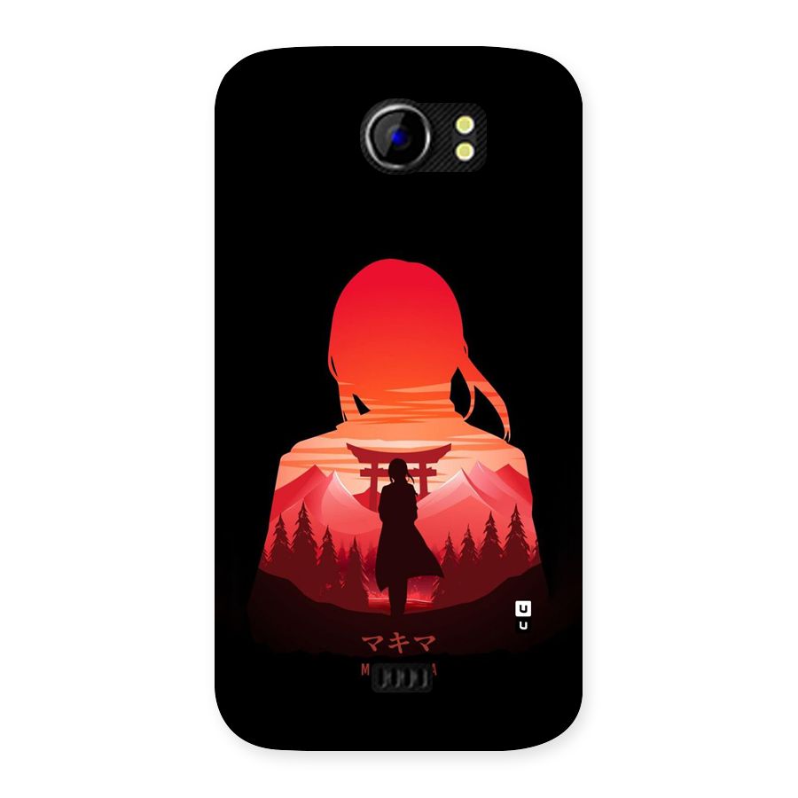 Amazing Makima Back Case for Canvas 2 A110