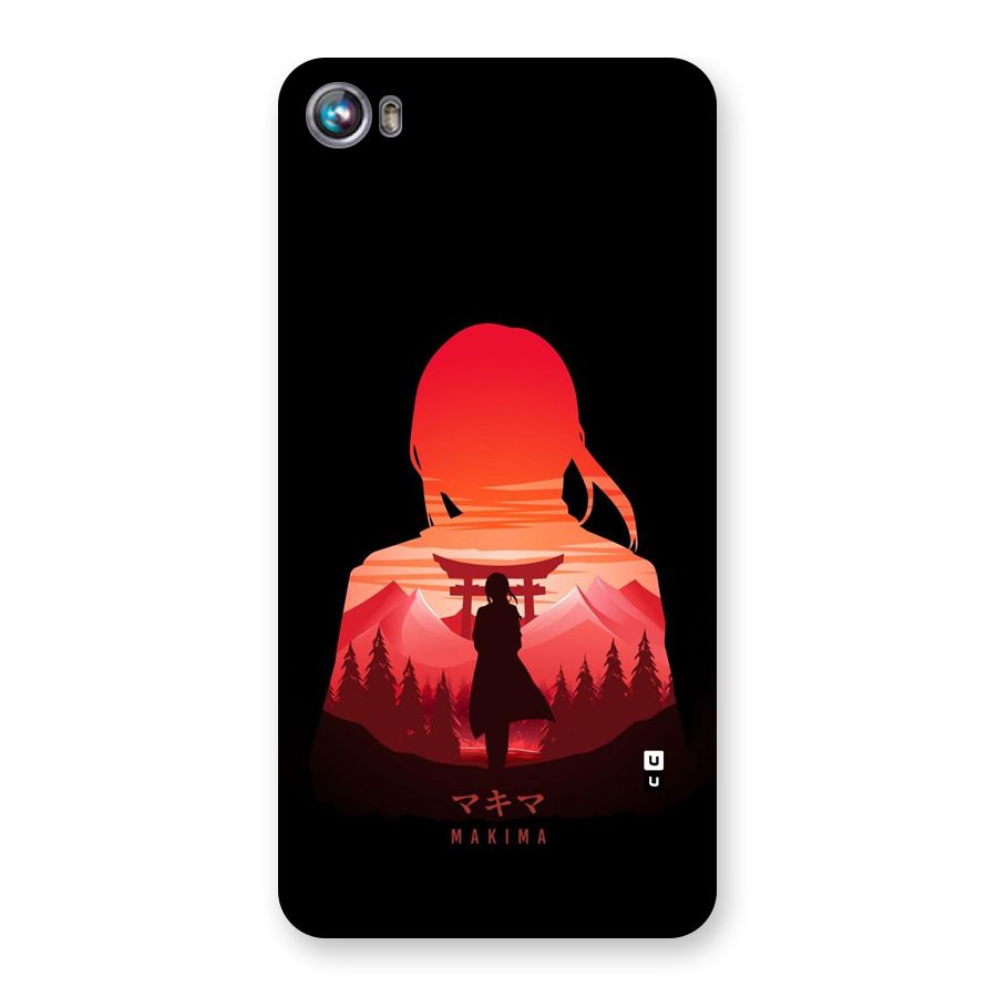 Amazing Makima Back Case for Canvas Fire 4 (A107)