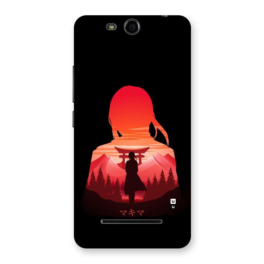 Amazing Makima Back Case for Canvas Juice 3 Q392