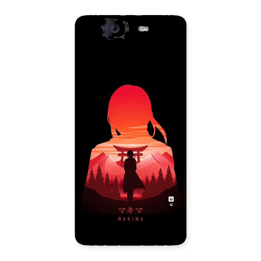 Amazing Makima Back Case for Canvas Knight A350