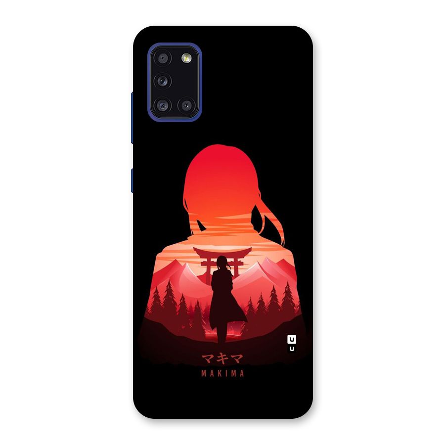 Amazing Makima Back Case for Galaxy A31