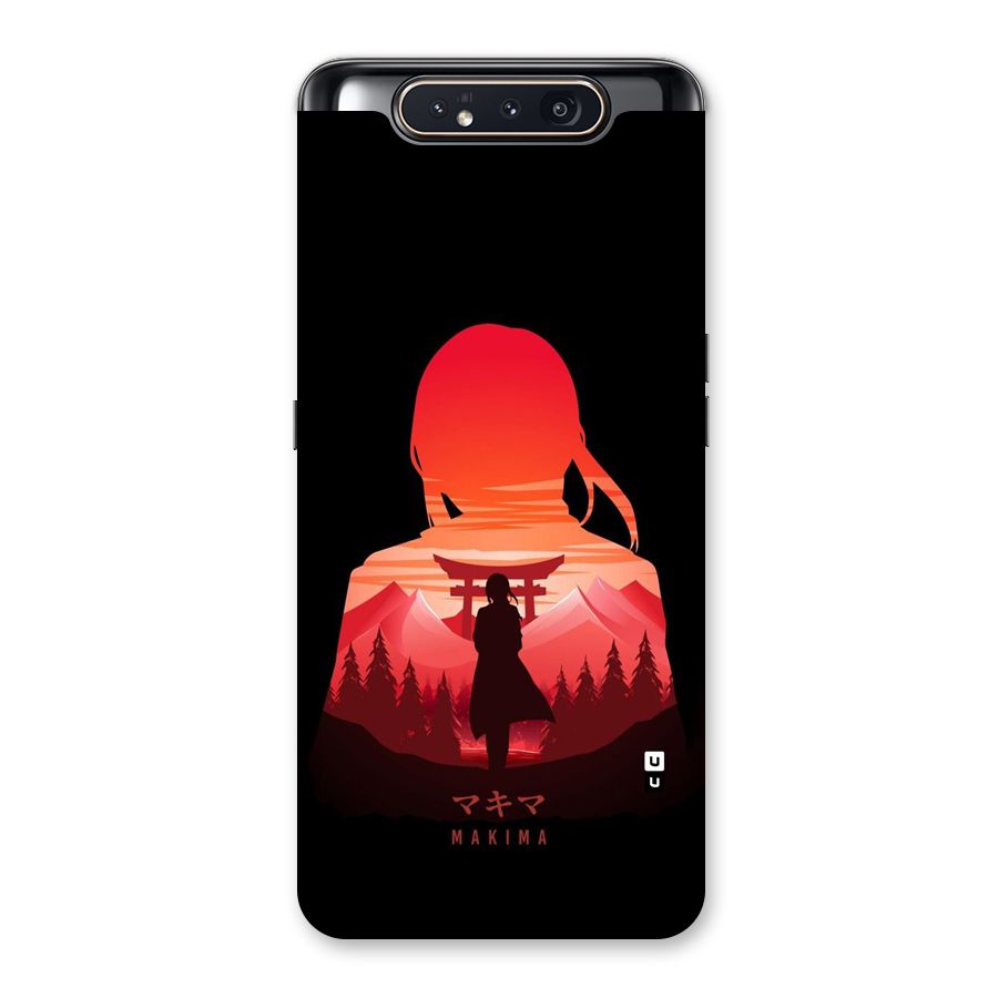 Amazing Makima Back Case for Galaxy A80