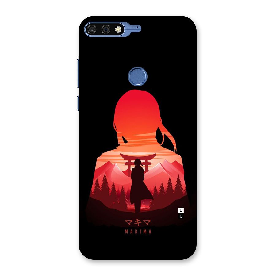 Amazing Makima Back Case for Honor 7C