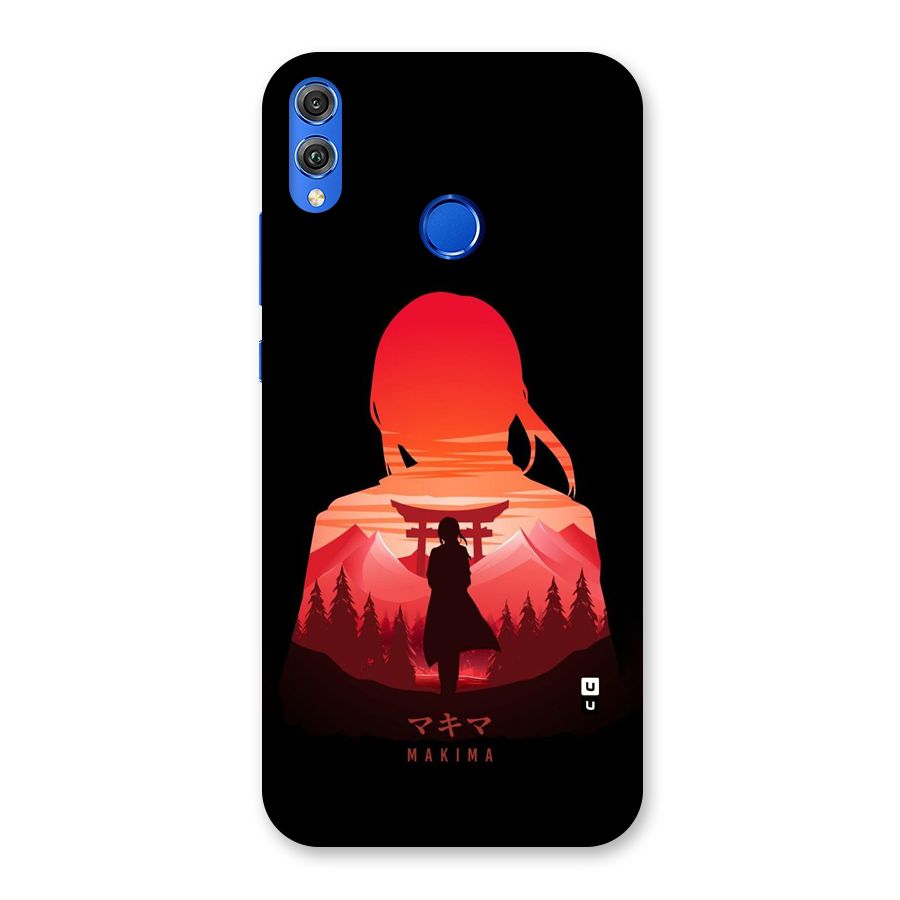 Amazing Makima Back Case for Honor 8X