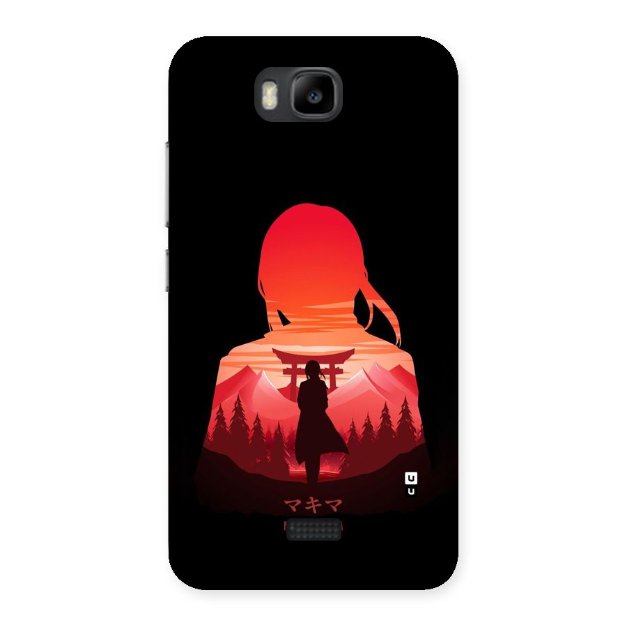 Amazing Makima Back Case for Honor Bee