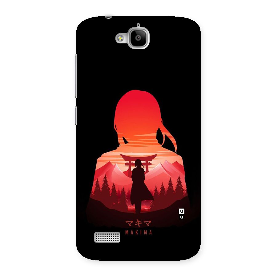 Amazing Makima Back Case for Honor Holly