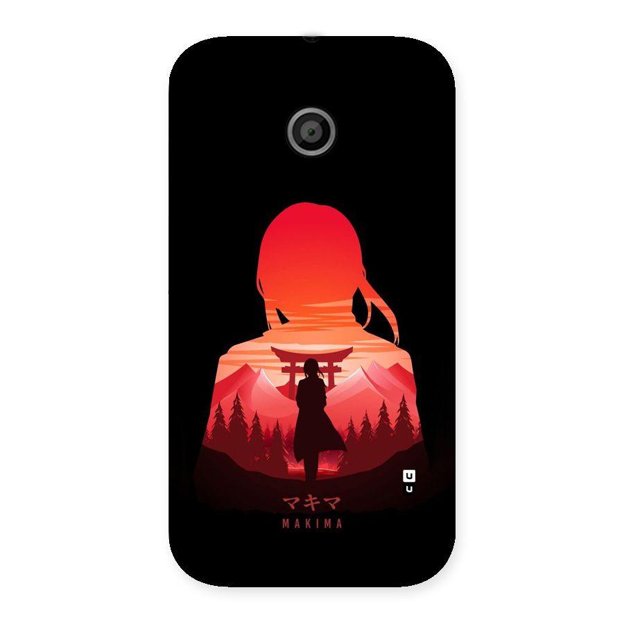 Amazing Makima Back Case for Moto E