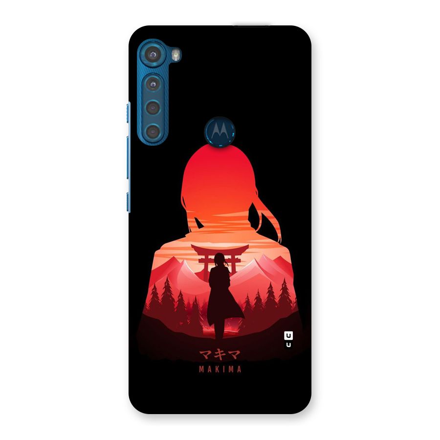 Amazing Makima Back Case for Motorola One Fusion Plus