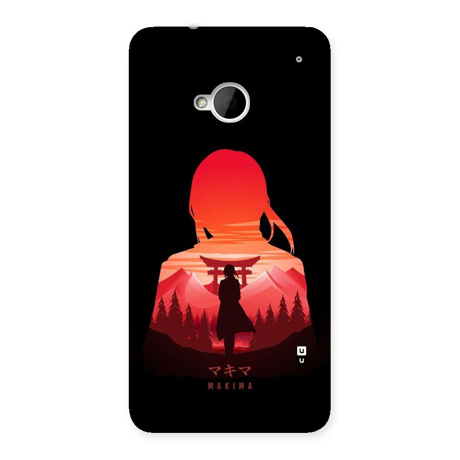 Amazing Makima Back Case for One M7 (Single Sim)