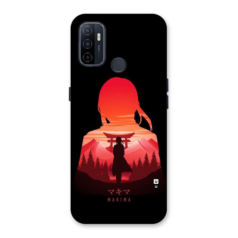 Amazing Makima Back Case for Oppo A53