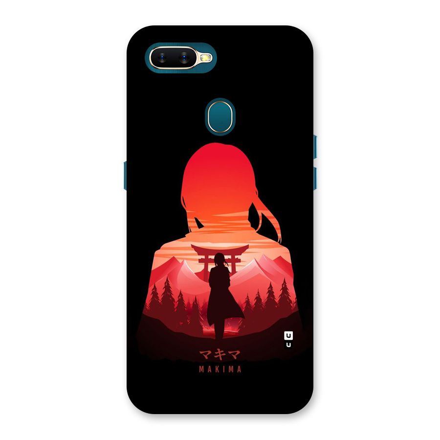 Amazing Makima Back Case for Oppo A7