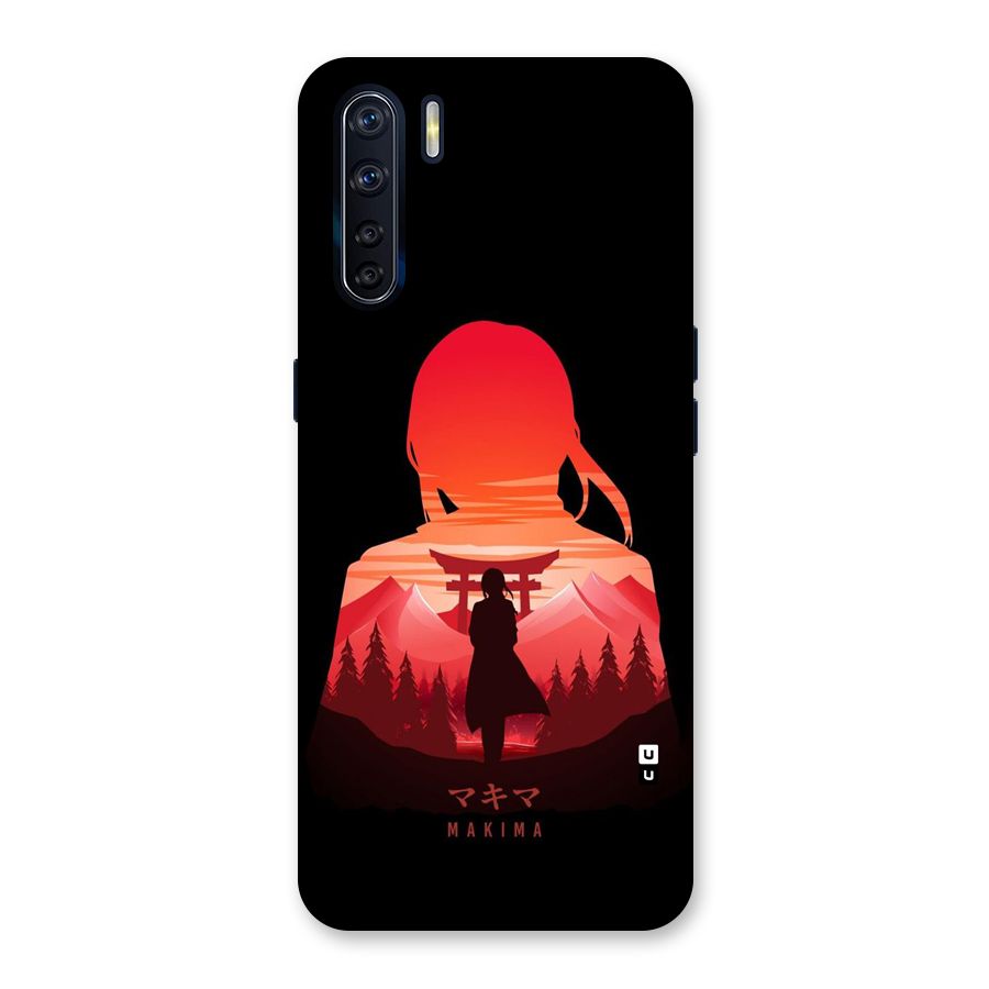 Amazing Makima Back Case for Oppo F15