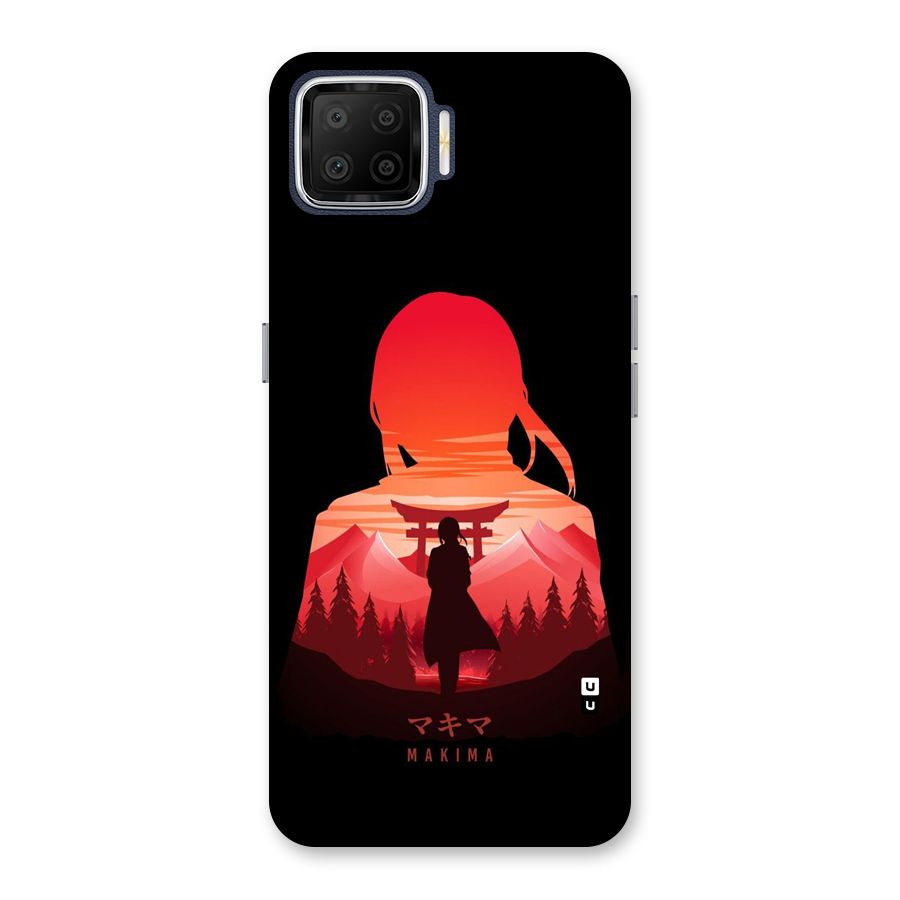 Amazing Makima Back Case for Oppo F17