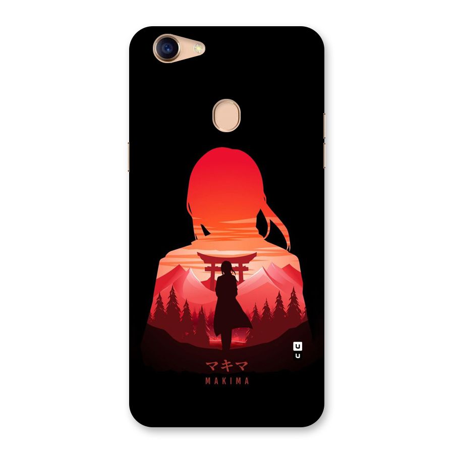 Amazing Makima Back Case for Oppo F5