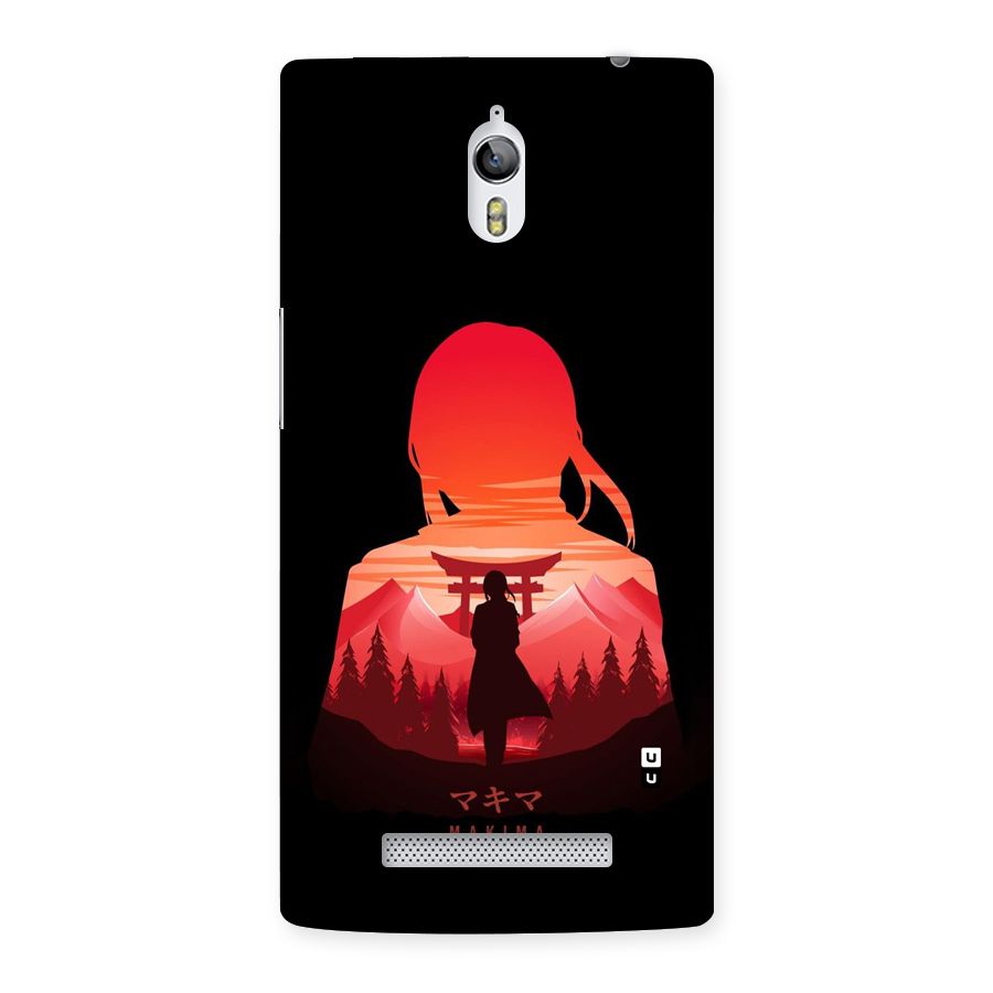 Amazing Makima Back Case for Oppo Find 7