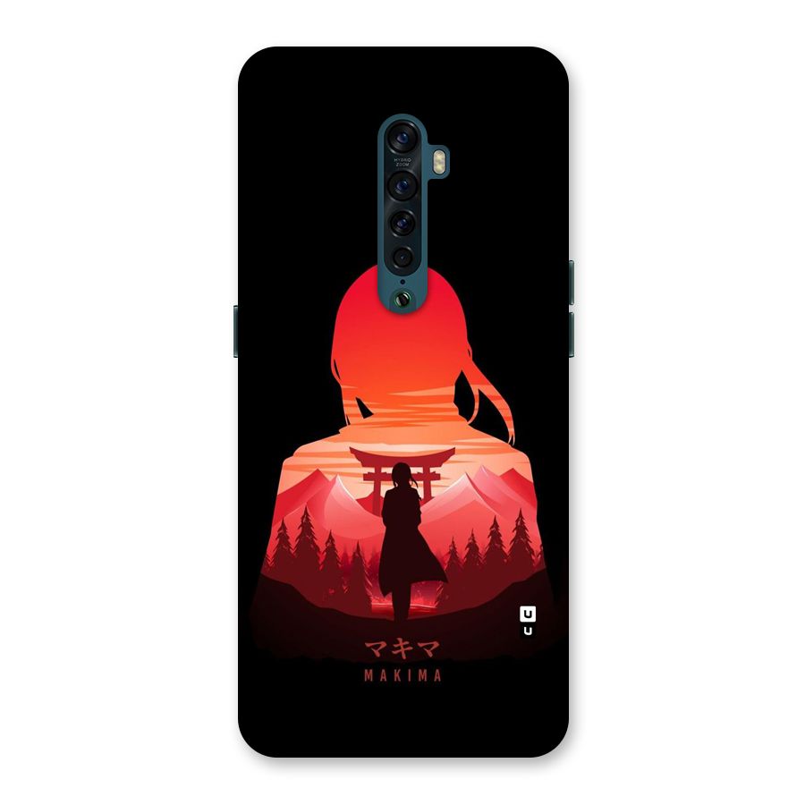 Amazing Makima Back Case for Oppo Reno2