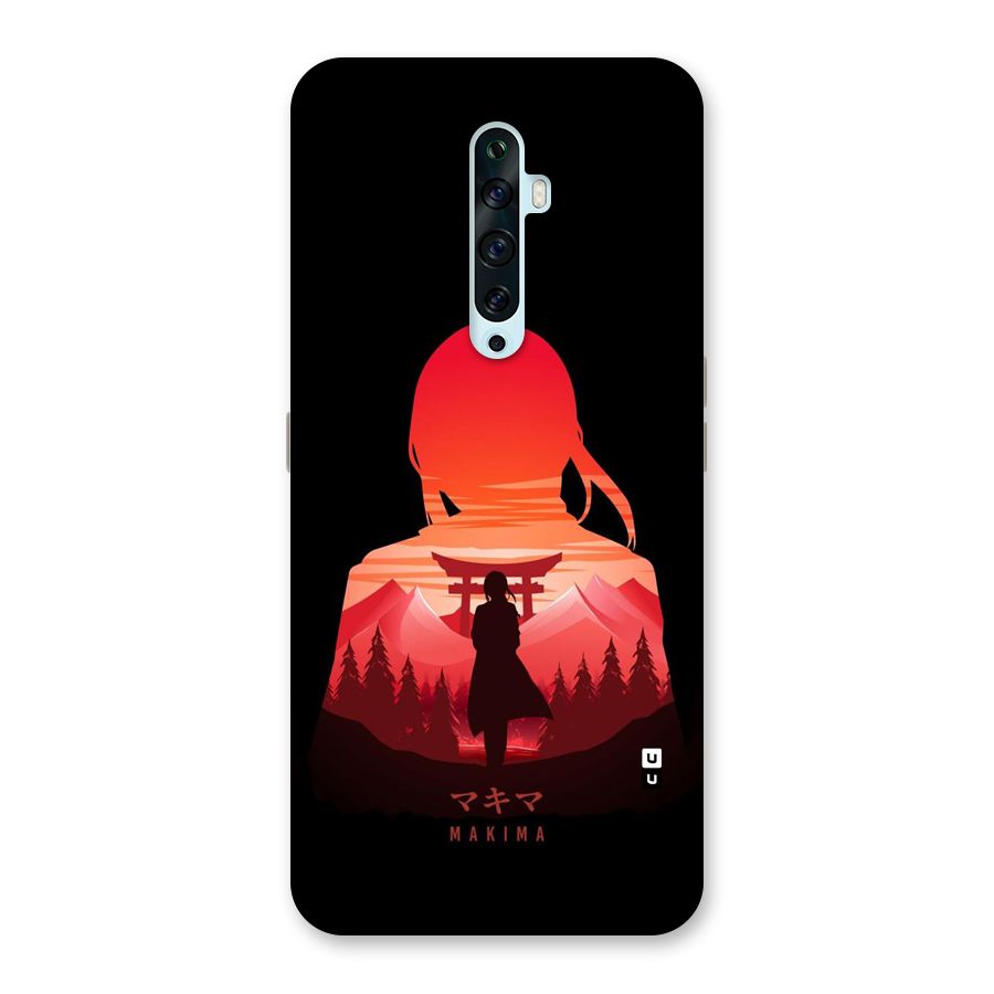 Amazing Makima Back Case for Oppo Reno2 F