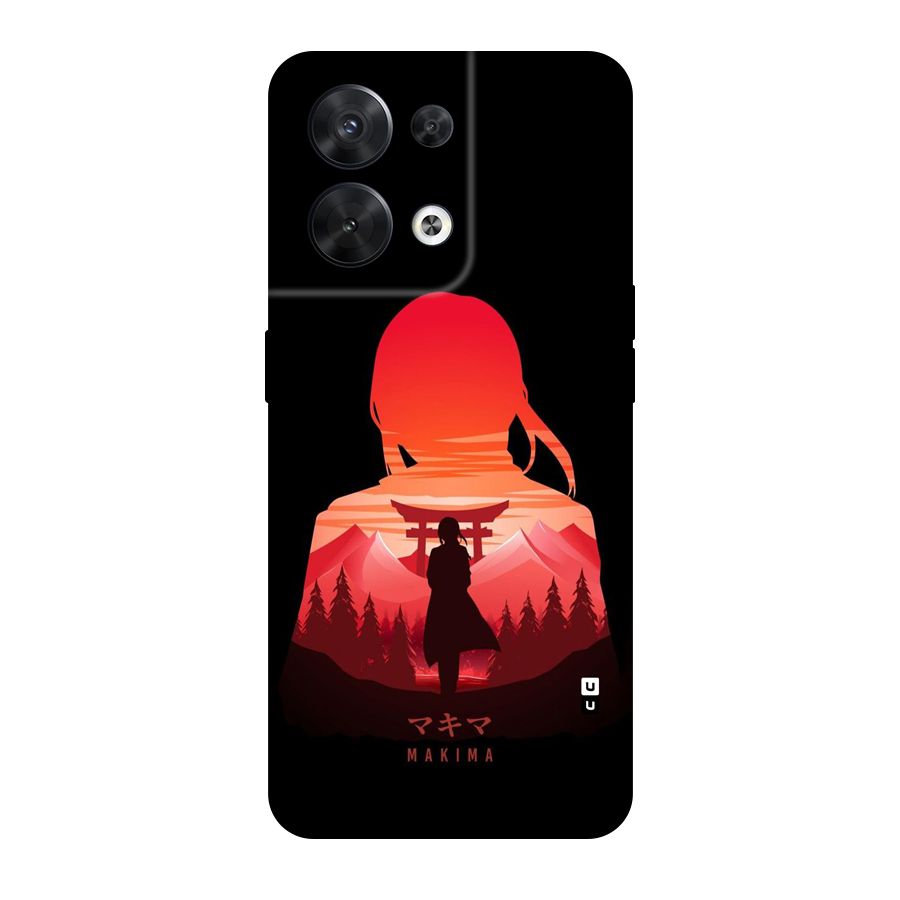 Amazing Makima Back Case for Oppo Reno8 5G