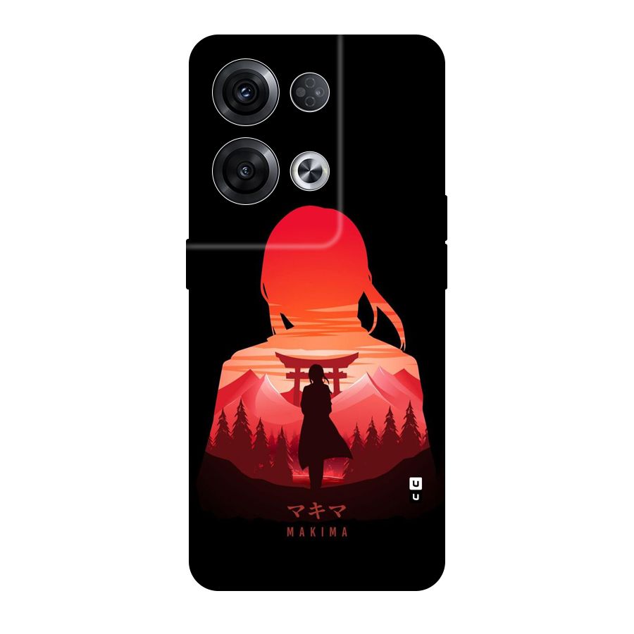 Amazing Makima Back Case for Oppo Reno8 Pro 5G