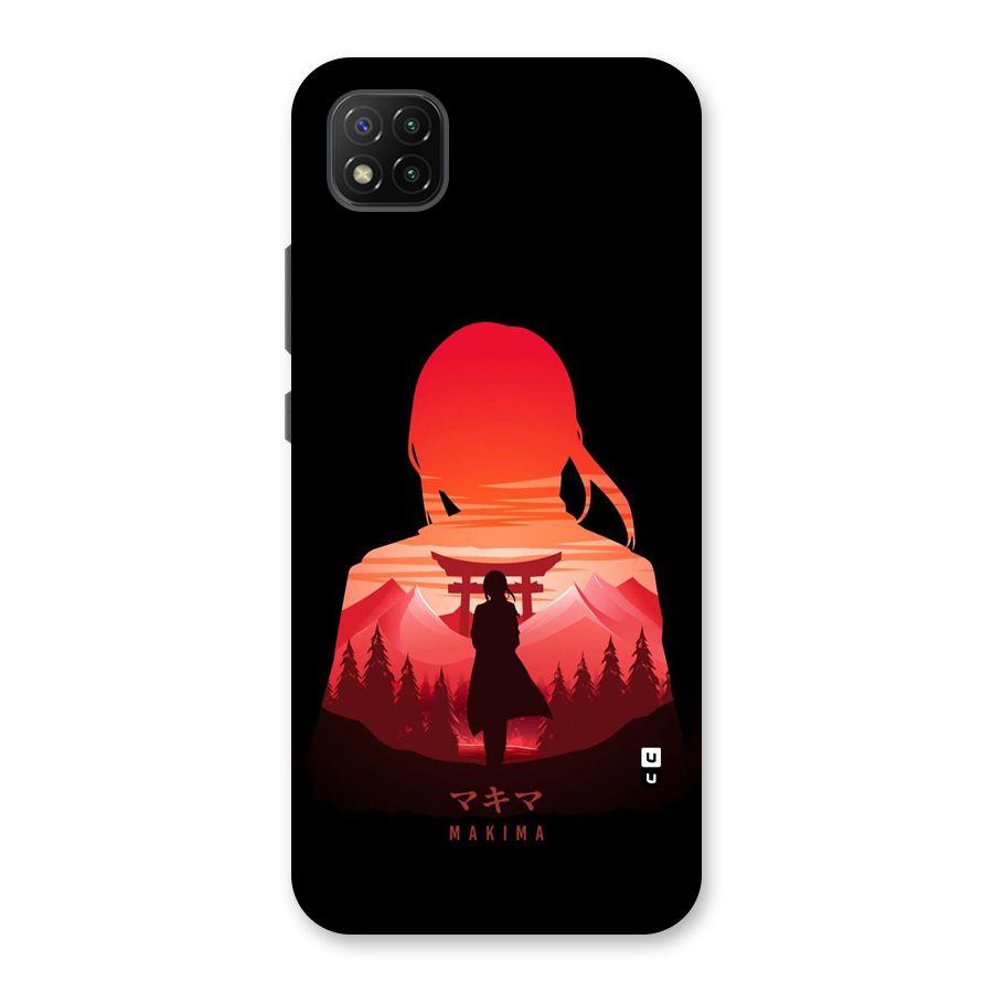 Amazing Makima Back Case for Poco C3
