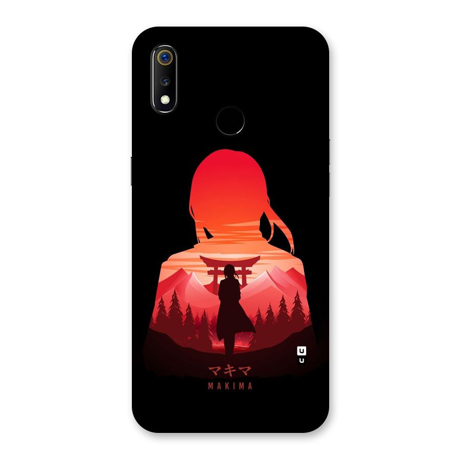 Amazing Makima Back Case for Realme 3