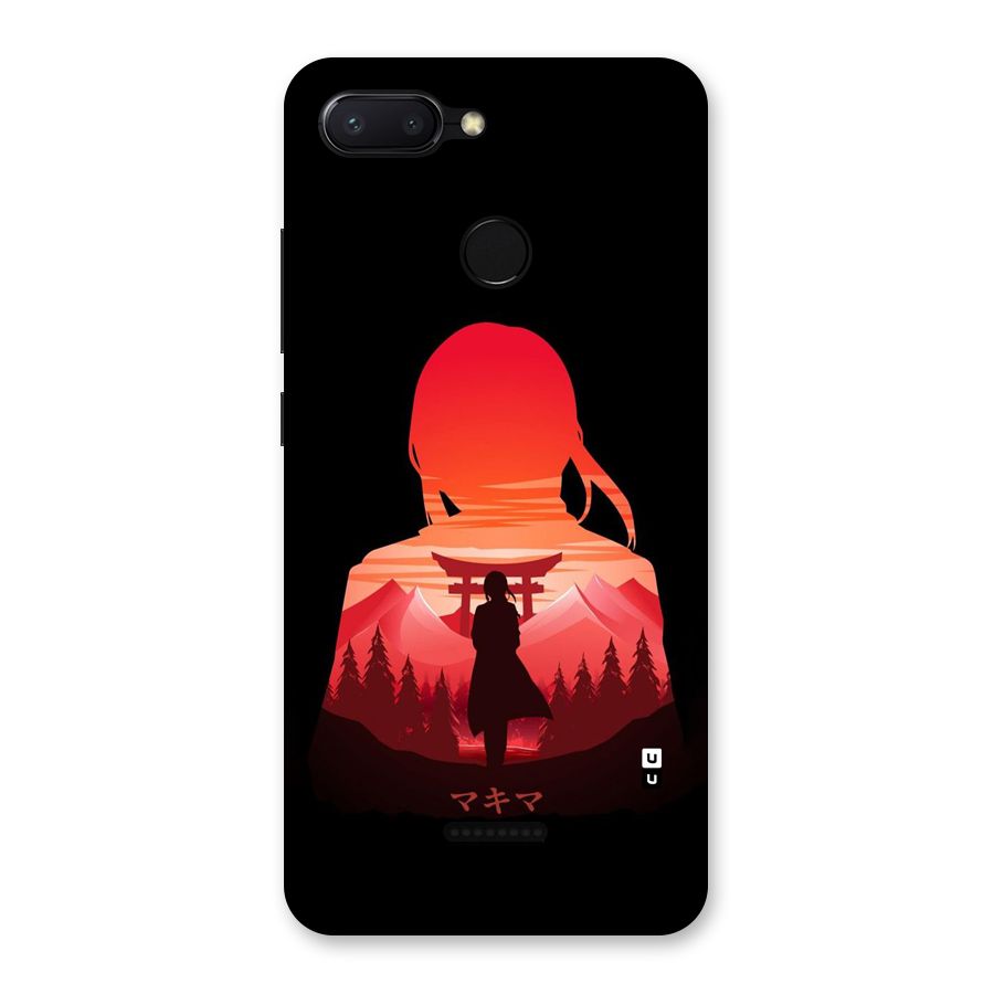 Amazing Makima Back Case for Redmi 6