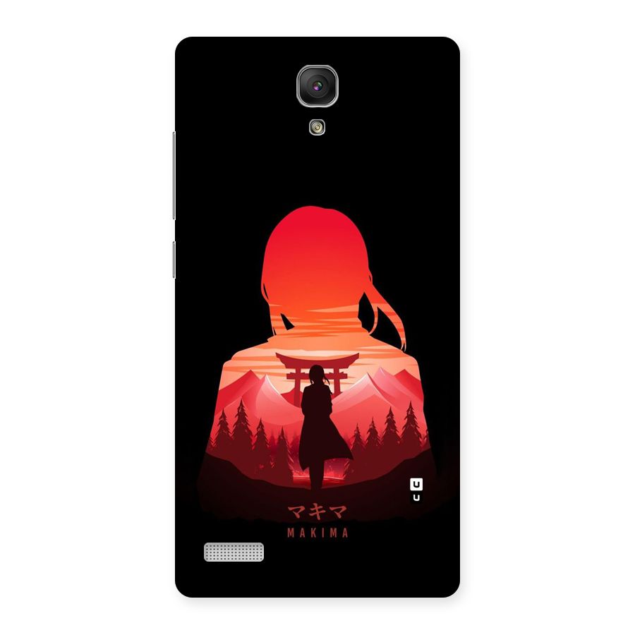 Amazing Makima Back Case for Redmi Note