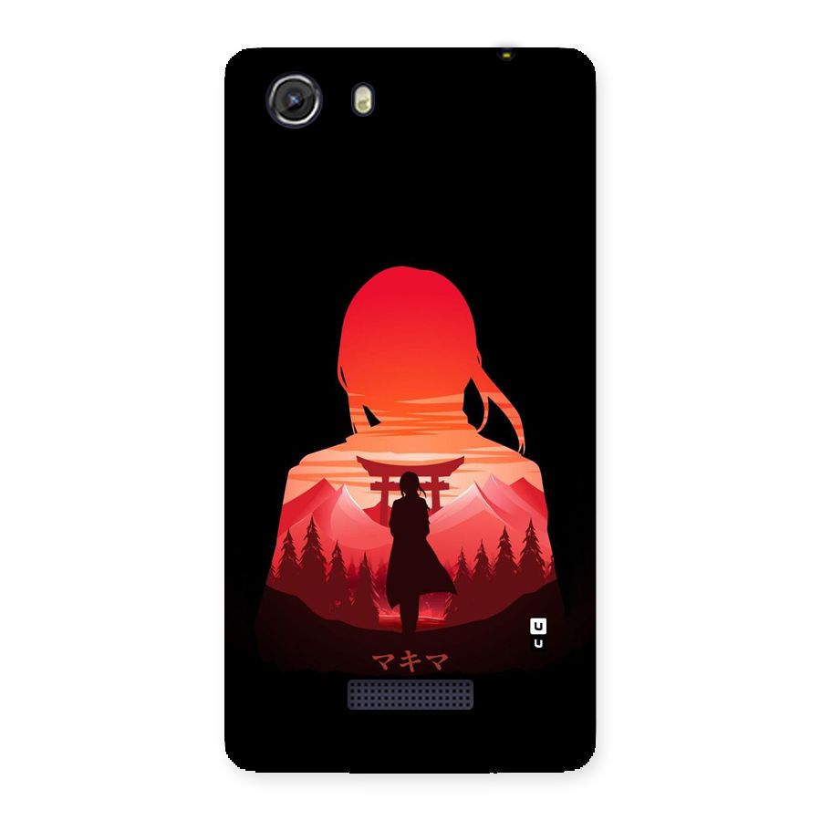 Amazing Makima Back Case for Unite 3