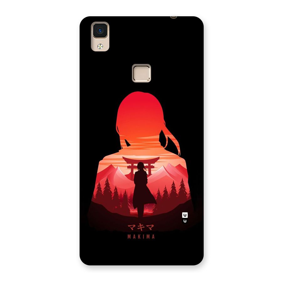 Amazing Makima Back Case for V3 Max