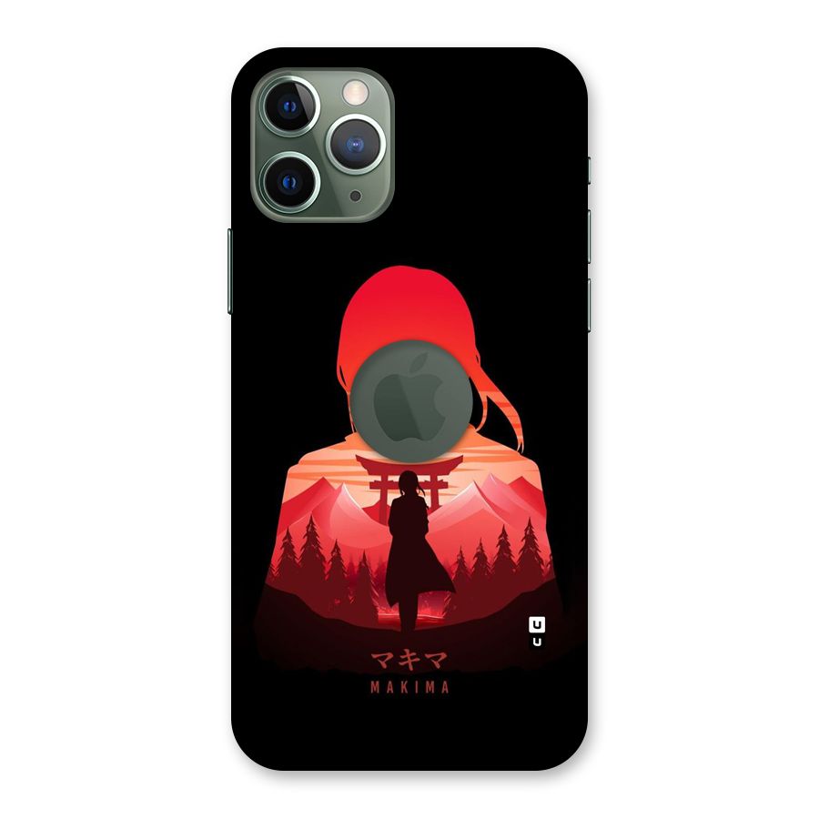 Amazing Makima Back Case for iPhone 11 Pro Logo Cut