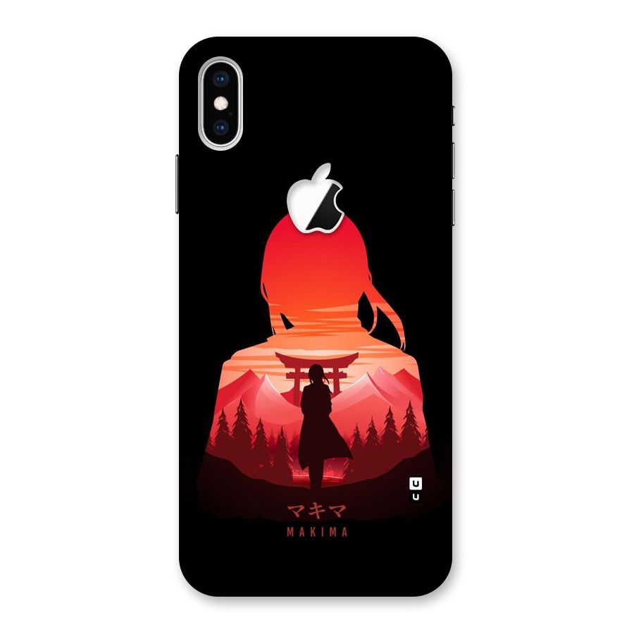 Amazing Makima Back Case for iPhone XS Max Apple Cut