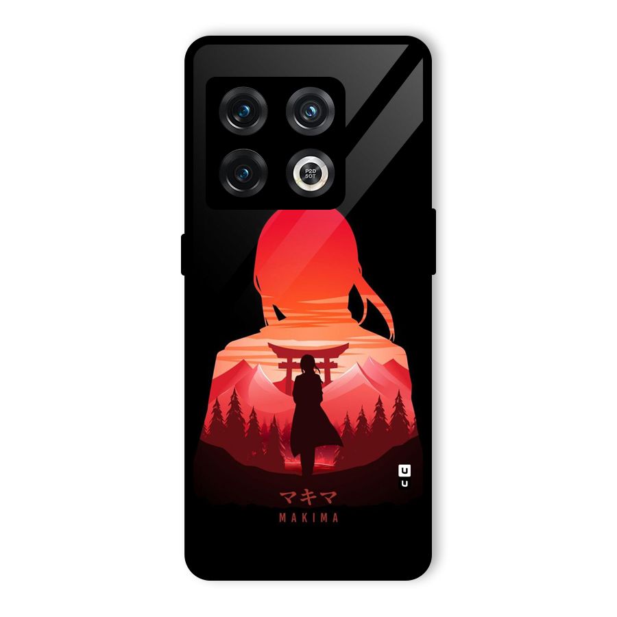 Amazing Makima Glass Back Case for OnePlus 10 Pro 5G