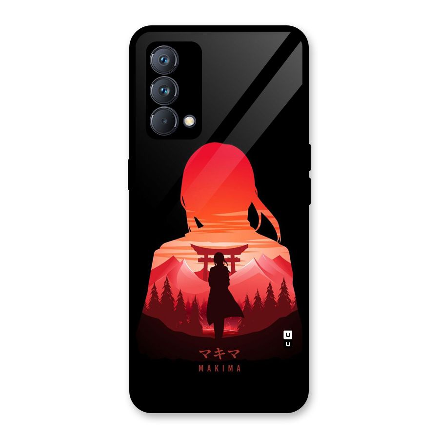 Amazing Makima Glass Back Case for Realme GT Master Edition