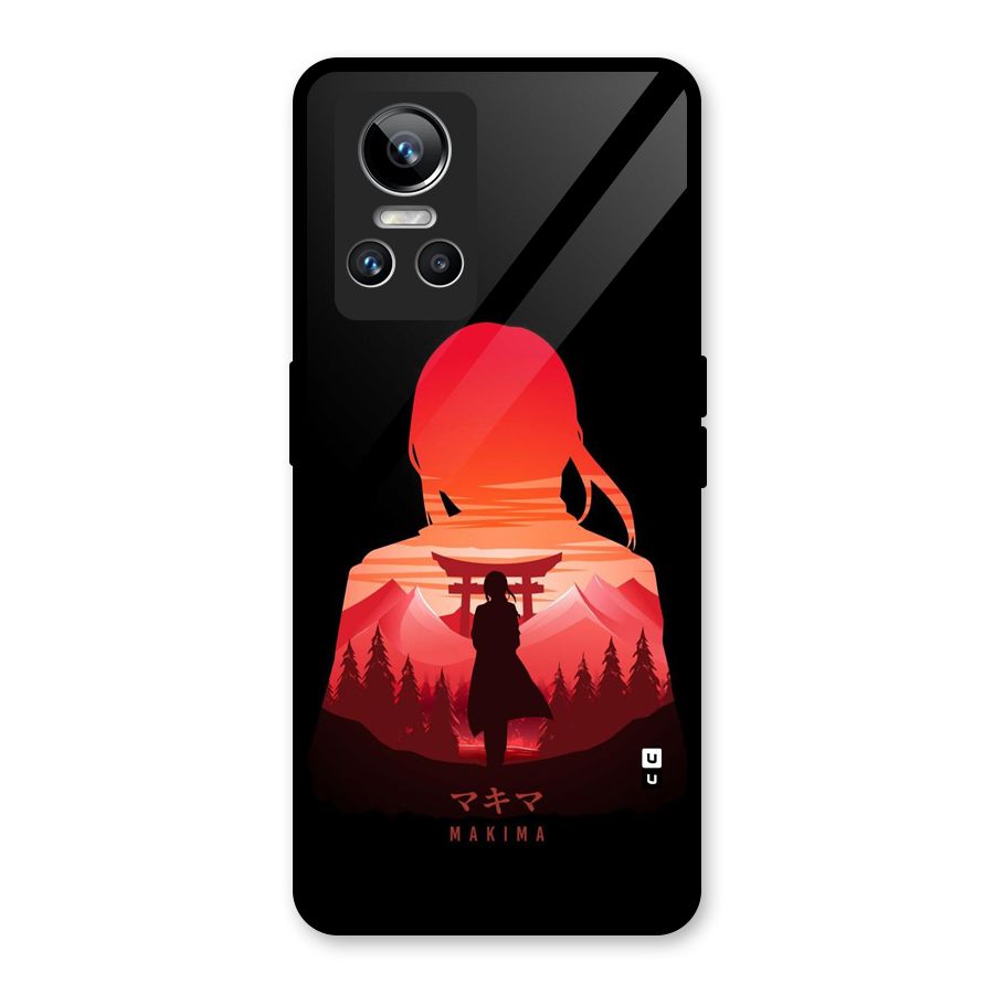 Amazing Makima Glass Back Case for Realme GT Neo 3