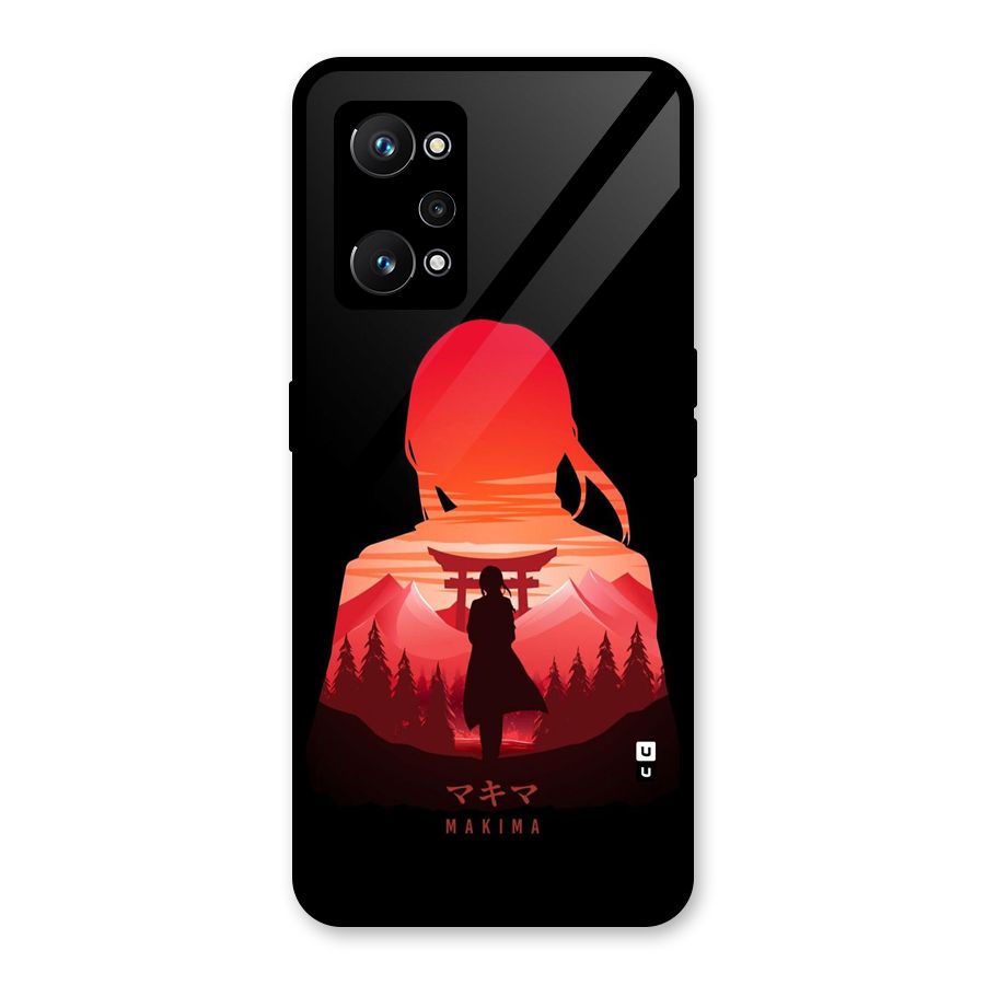 Amazing Makima Glass Back Case for Realme GT Neo 3T