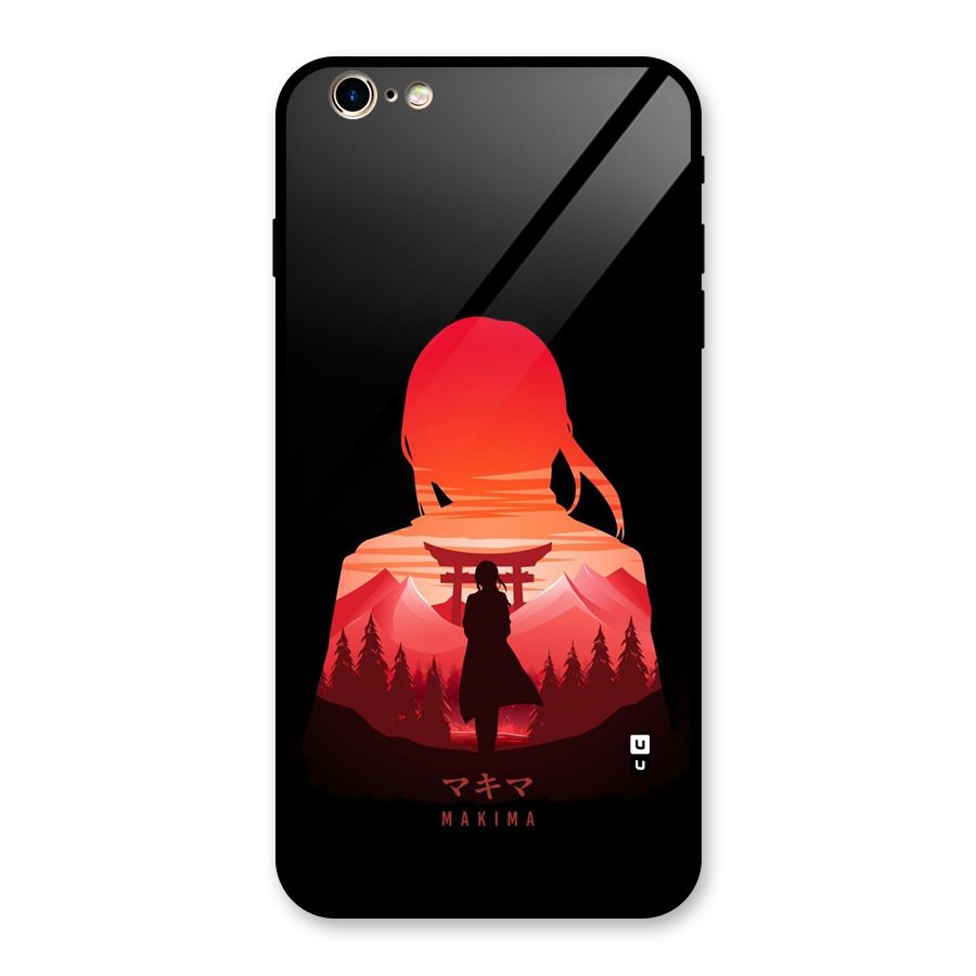 Amazing Makima Glass Back Case for iPhone 6 Plus 6S Plus