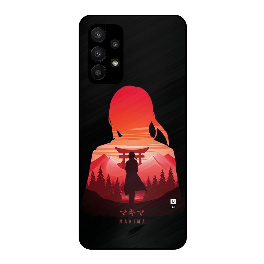 Amazing Makima Metal Back Case for Galaxy A23