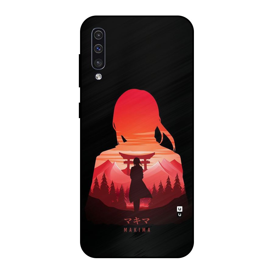 Amazing Makima Metal Back Case for Galaxy A50s