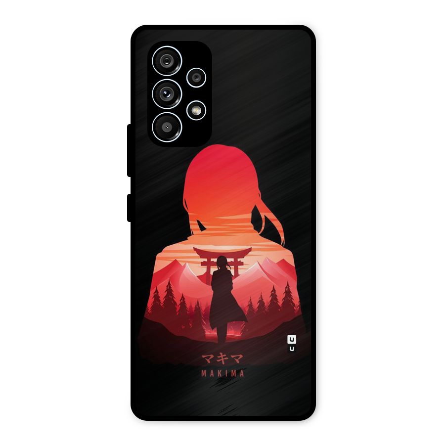 Amazing Makima Metal Back Case for Galaxy A53 5G