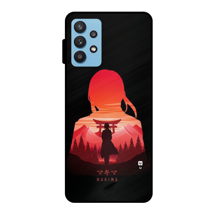Amazing Makima Metal Back Case for Galaxy M32 5G