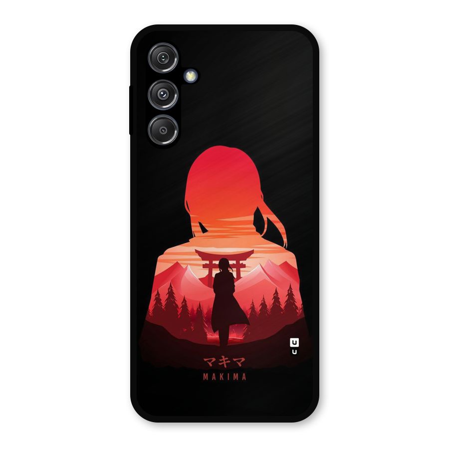 Amazing Makima Metal Back Case for Galaxy M34 5G