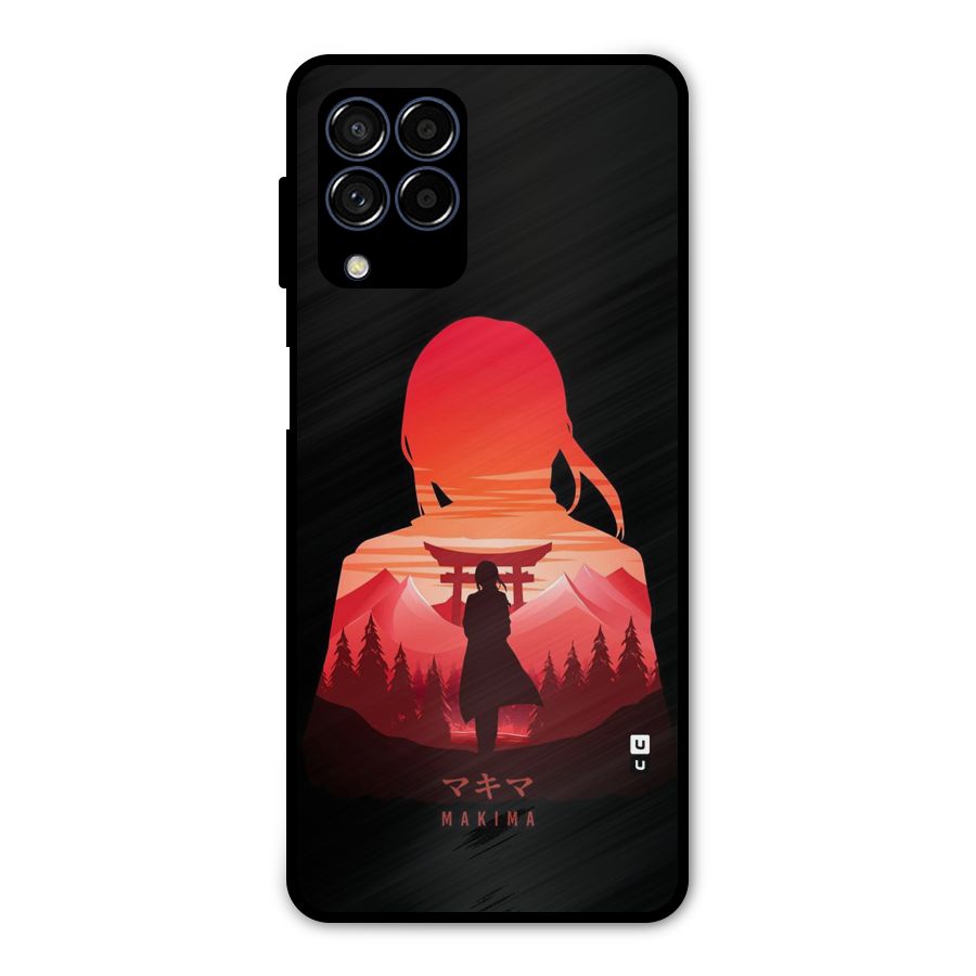 Amazing Makima Metal Back Case for Galaxy M53 5G