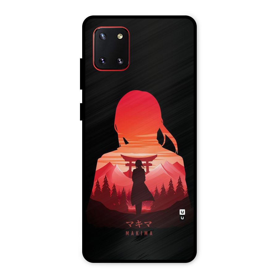 Amazing Makima Metal Back Case for Galaxy Note 10 Lite