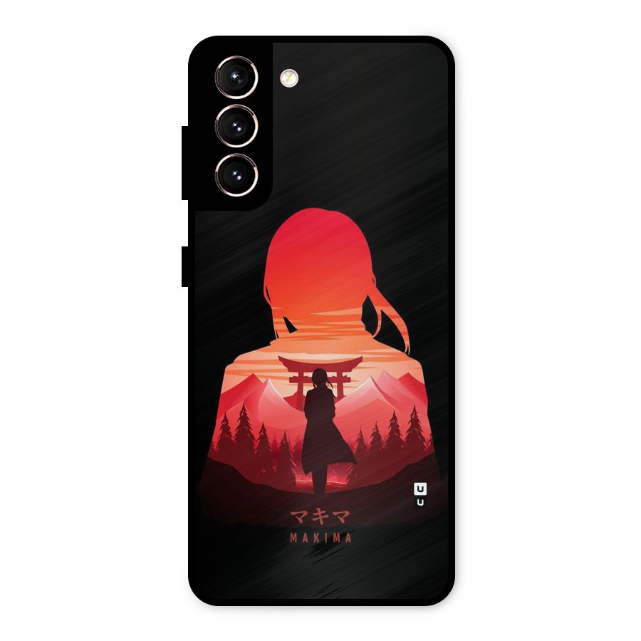 Amazing Makima Metal Back Case for Galaxy S21 5G