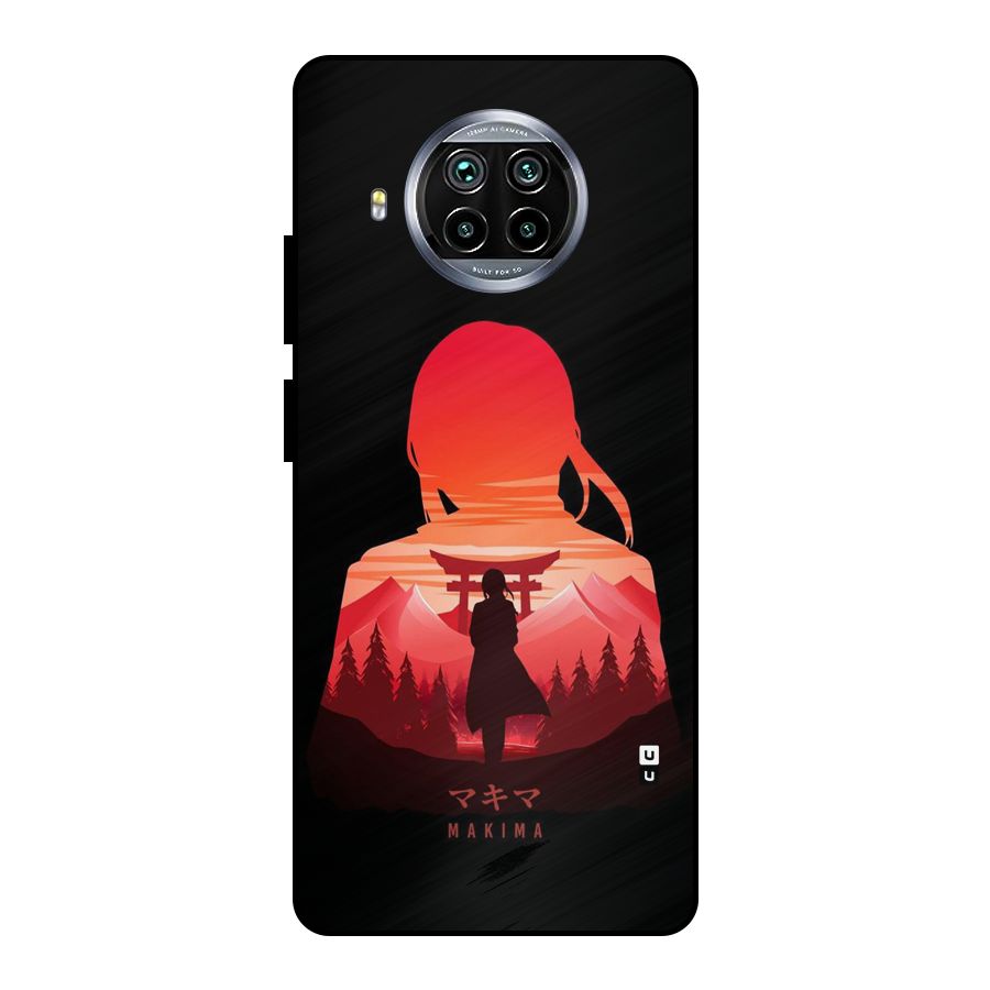 Amazing Makima Metal Back Case for Mi 10i