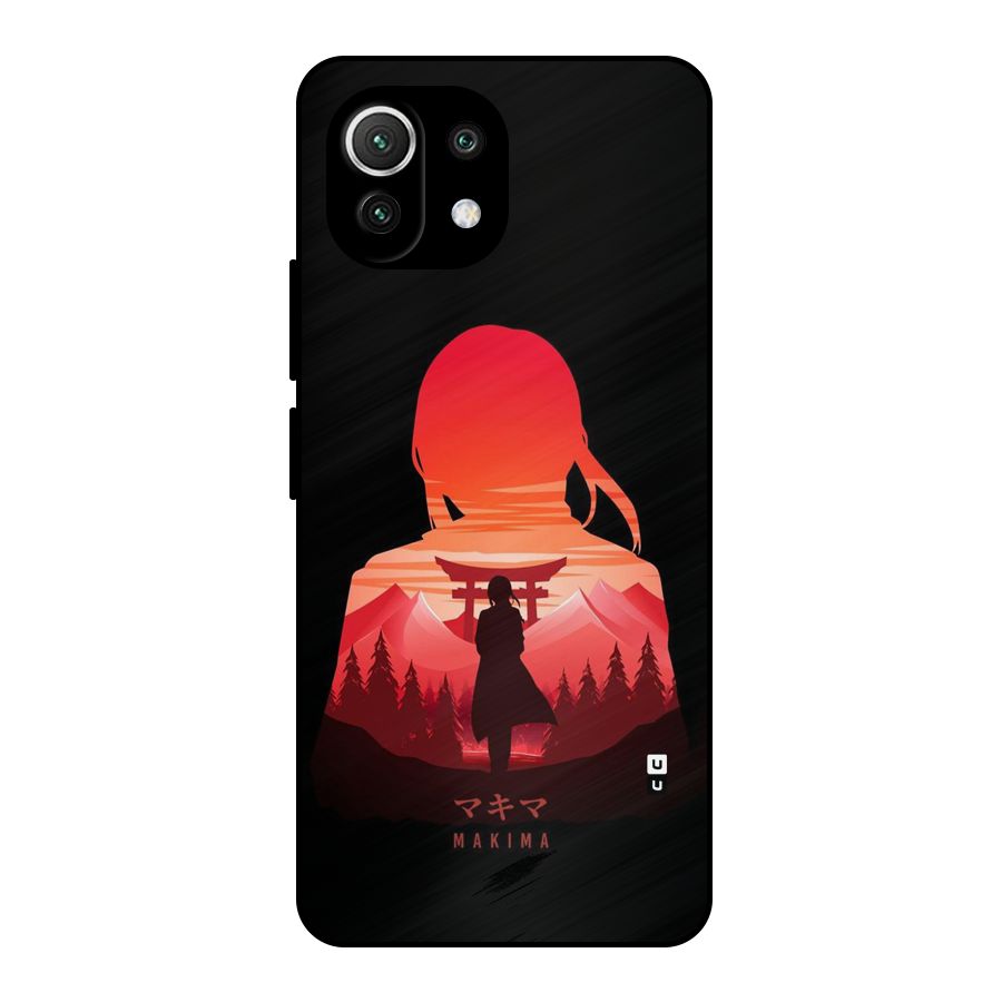 Amazing Makima Metal Back Case for Mi 11 Lite NE 5G