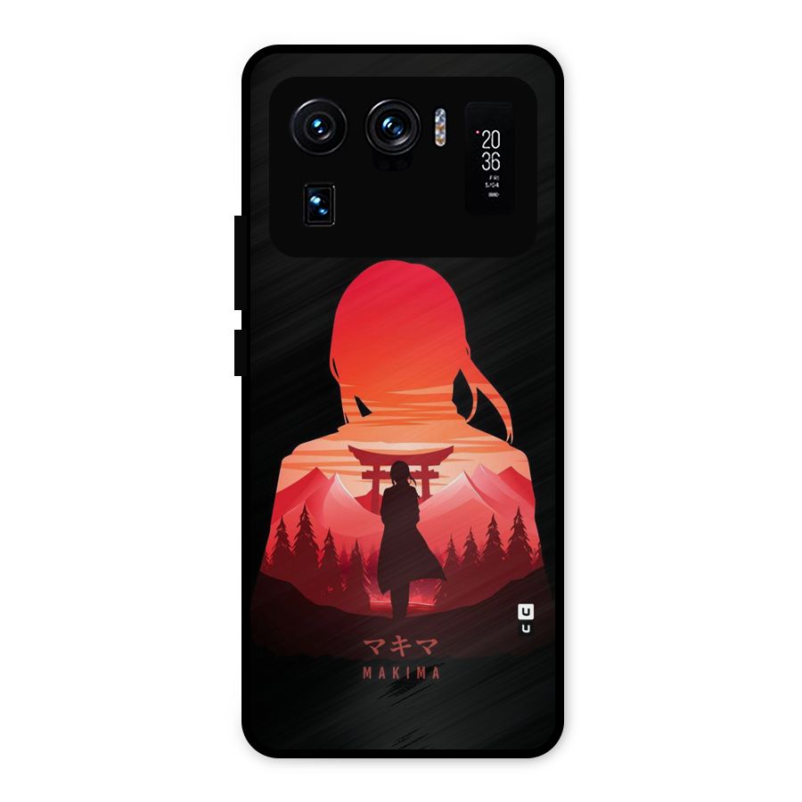 Amazing Makima Metal Back Case for Mi 11 Ultra