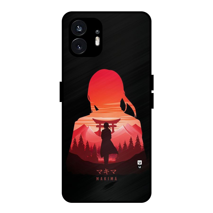Amazing Makima Metal Back Case for Nothing Phone 2