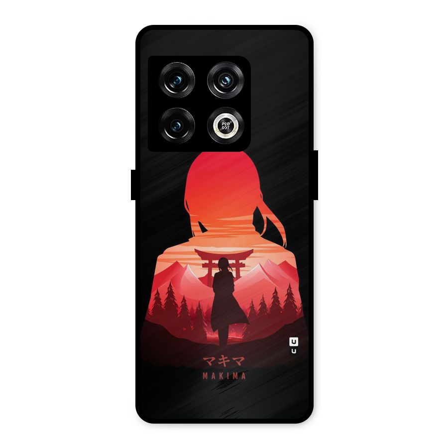 Amazing Makima Metal Back Case for OnePlus 10 Pro 5G