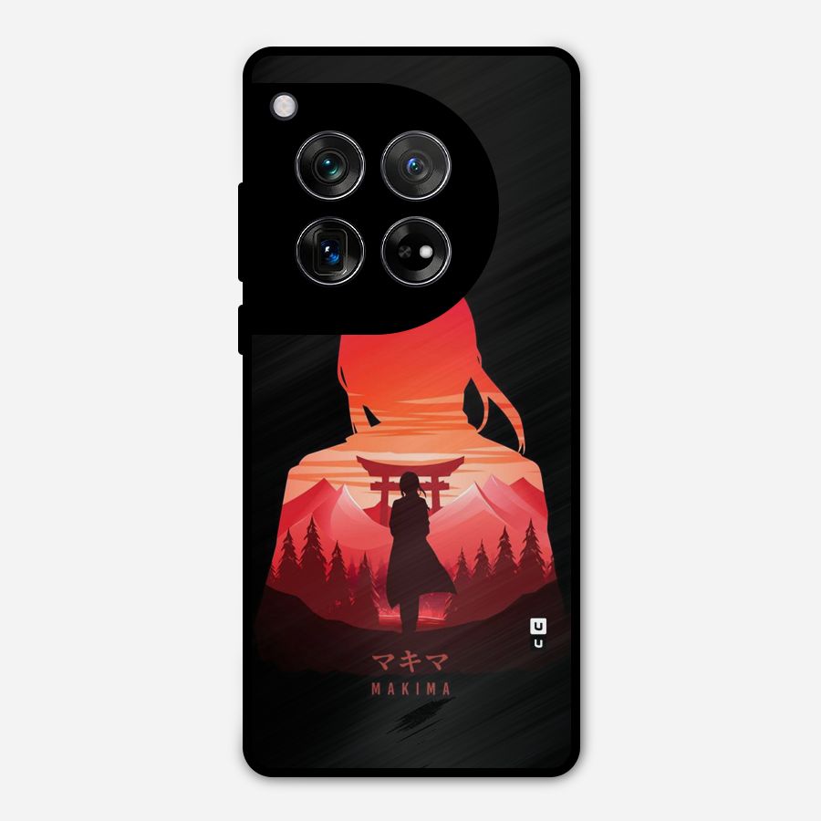 Amazing Makima Metal Back Case for OnePlus 12